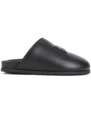 Givenchy Round Toe Mules - Black