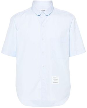 Thom Browne Short Sleeve Print Shirt - White