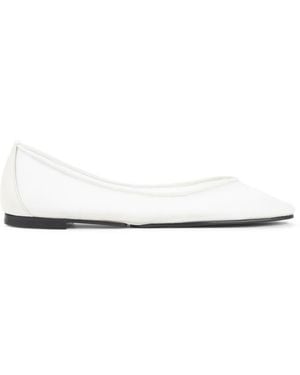 Jacquemus Slip On Ballet Flats - White