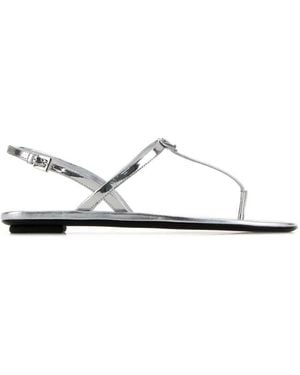 Prada Solid Sandals - White