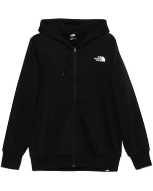The North Face Logo Hoodie - Black