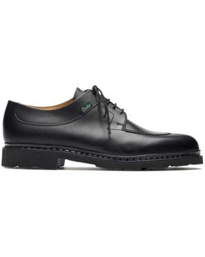 Paraboot Solid Avignon Lace Ups Shoes - Black