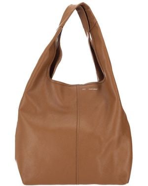 Ami Paris Cumin Supple Large Hobo - Brown