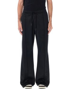 Marcelo Burlon Flared Track Pants - Black