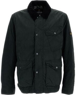 Barbour Shirt Collar Jacket - Black