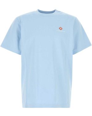CASABLANCA Logo T-Shirt - Blue