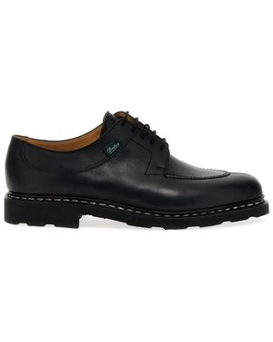 Paraboot Leather Lace Up Shoes - Black