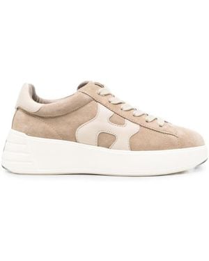Hogan Logo Sneakers - Natural