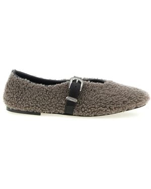 KATE CATE Jude Ballet Flats - Gray