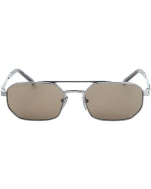 Prada Geometric Sunglasses - Grey