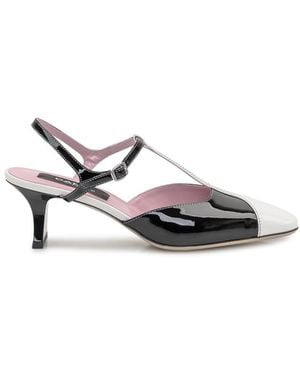 CAREL PARIS Slingback Pumps - White