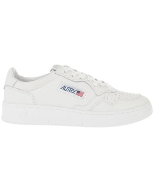 Autry Logo Medalist Sneakers - White