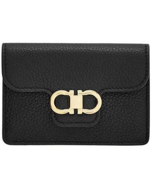 Ferragamo Gancini Key Holder - Black