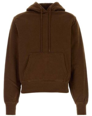 Entire studios Solid Relaxed Hoodie - Brown
