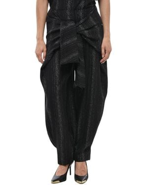 Stella McCartney Carrot Flat Front Pant - Black