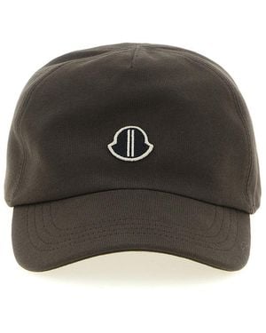 Rick Owens Logo Solid Baseball Cap - Black