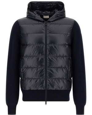 Moncler Wool Cardigan - Black