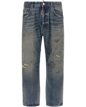 DSquared² Mid Rise Jeans - Blue