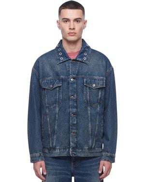 Off-White c/o Virgil Abloh Denim Jacket - Blue
