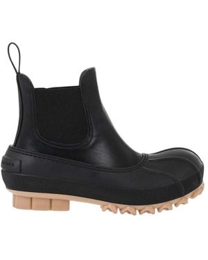 Stella McCartney Leather Chelsea Boots - Black