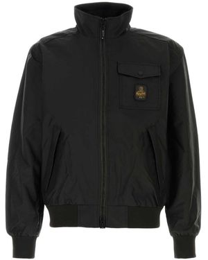 Refrigiwear Nylon Captain Bomber Jacket - Black