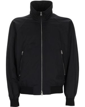 Tom Ford Mock Collar Jacket - Black