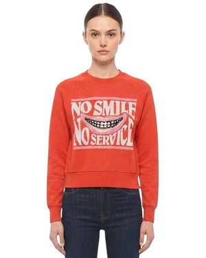 Stella McCartney Graphic Crew Neck Sweater - Red