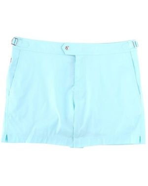 Tom Ford Solid Swim Shorts - Blue