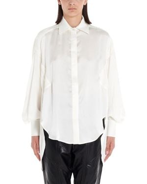 DI.LA3 PARI' Oversize Shirt - White