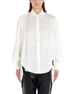 DI.LA3 PARI' Oversize Shirt - White