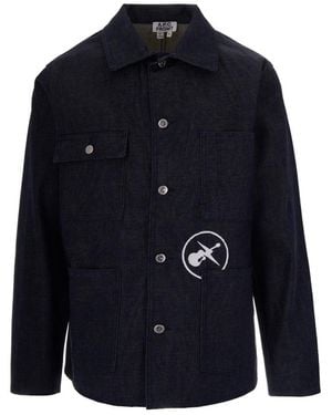 A.P.C. Loose Shirt - Blue