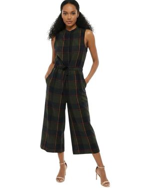 Woolrich Checks Crew Neck Jumpsuit - Black