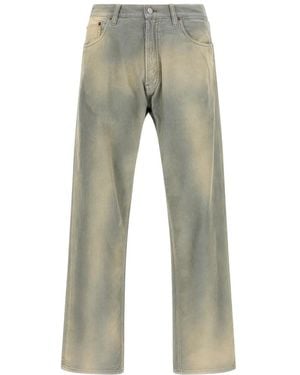 Prada Straight Flat Front Pants - Gray