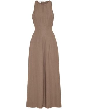 Brunello Cucinelli Light Linen Dress - Brown