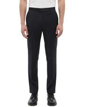 Corneliani Flat Front Pants - Blue