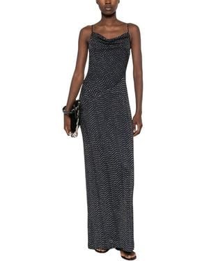 Missoni Scoop Neck Maxi Dress - Black