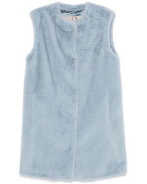 Herno Round Neck Jacket - Blue