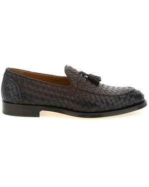 Doucal's Woven Loafers - Brown