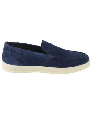Woolrich Suede Loafers - Blue