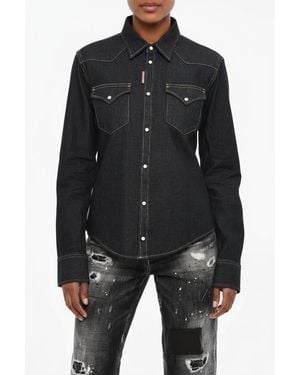 DSquared² Slim Solid Shirt - Black