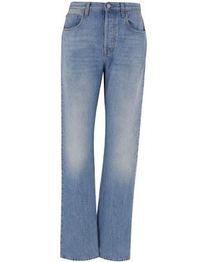 Gucci High Rise Jeans - Blue