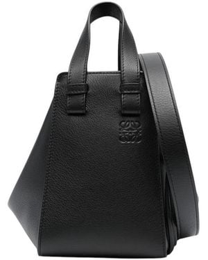 Loewe Compact Hammock Mini Satchel - Black