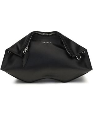 McQueen Manta Clutch - Black