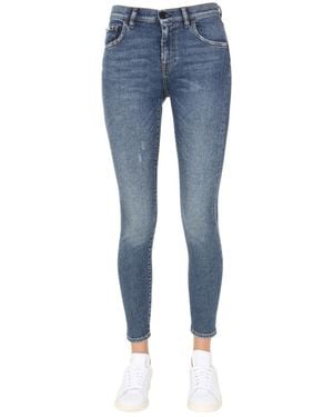 PENCE 1979 Skinny Mid Rise Jeans - Blue