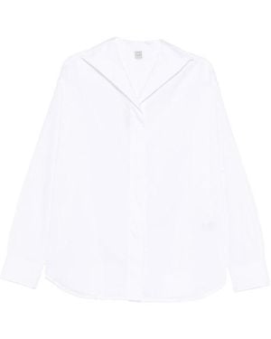 TOTEME Cotton Shirt - White