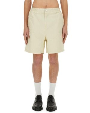 3.PARADIS Solid Shorts - Natural