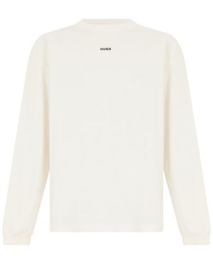 HUGO Crew Neck T-Shirt - White