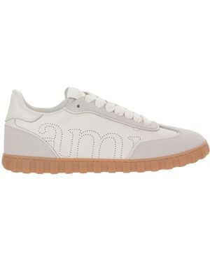 Ami Paris Logo Sneakers - White