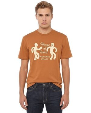 DSquared² Crew Neck T-Shirt - Blue