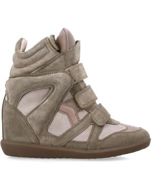 Isabel Marant High-Top Sneakers - Brown
